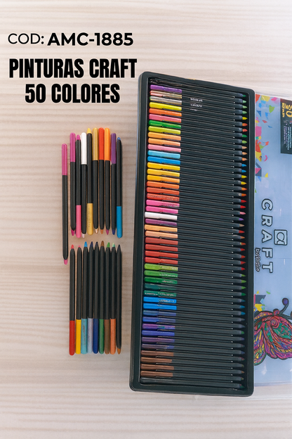PINTURAS CRAFT 50 COLORES