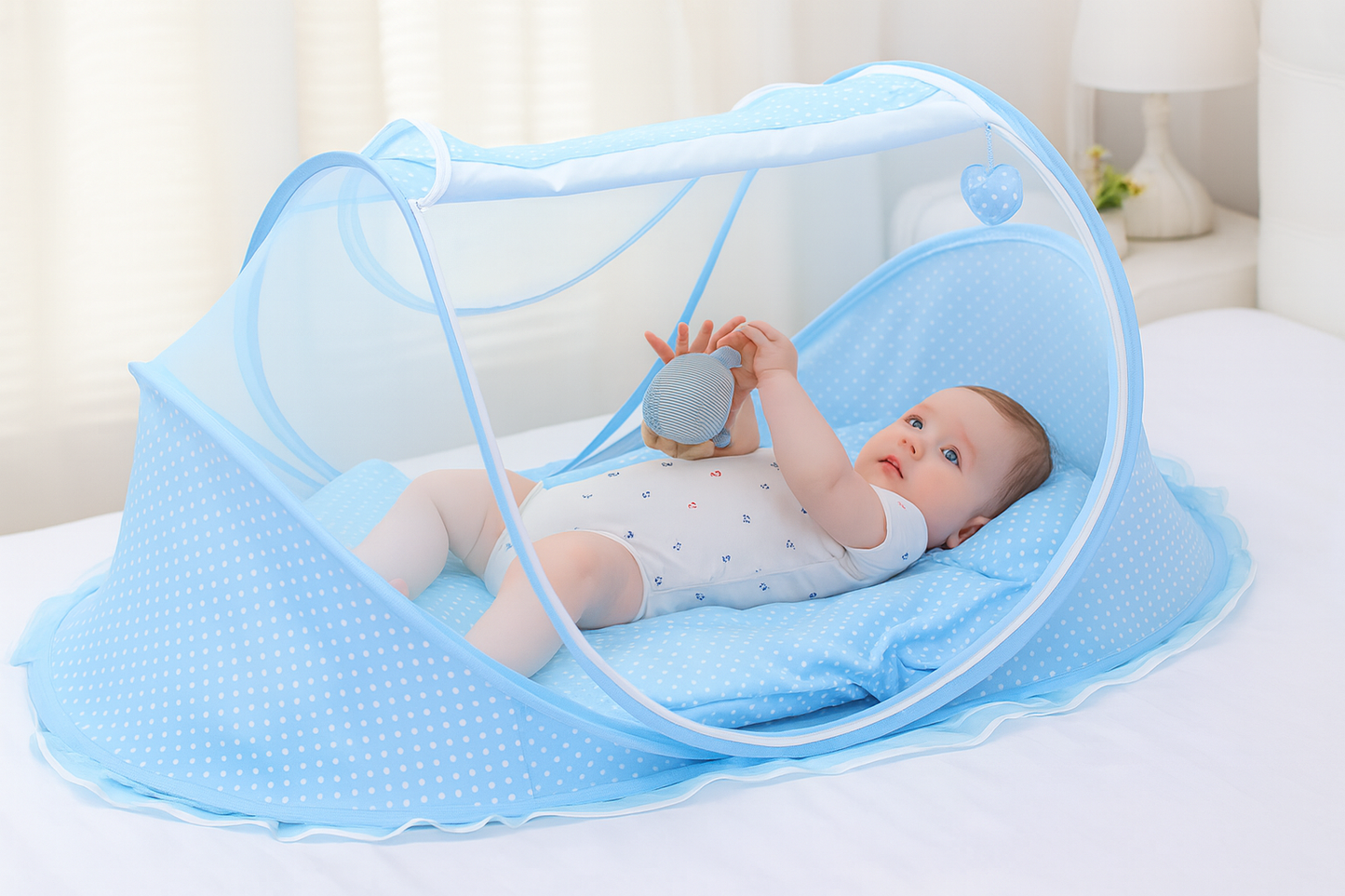 Cama mosquitero plegable para bebé